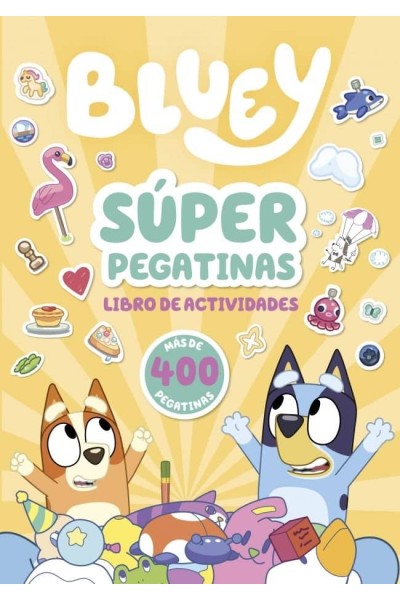BLUEY ACTIVIDADES SUPER PEGATINAS