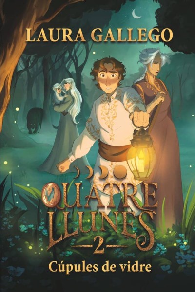 QUATRE LLUNES 2 CUPULES DE VIDRE