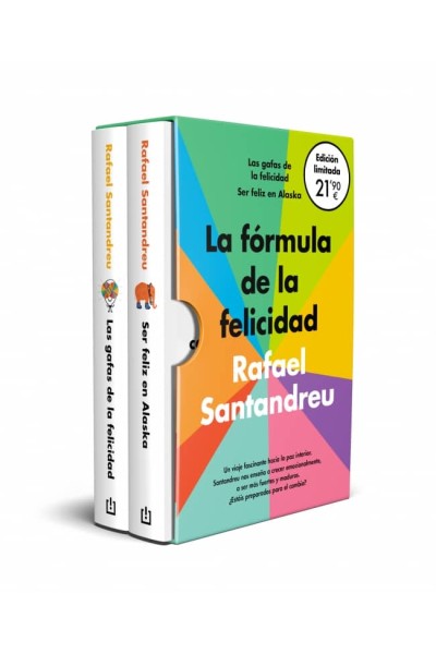 ESTUCHE LA FÓRMULA DE LA FELICIDAD DE RAFAEL SANTANDREU (ED. LIMITADA). LAS GAFA