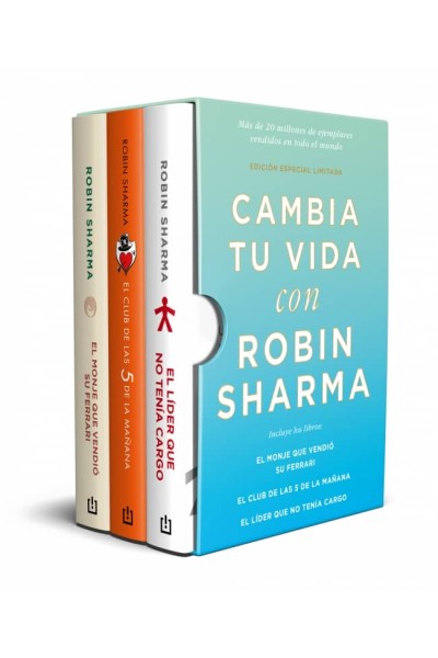 CAMBIA TU VIDA CON ROBIN SHARMA (EDICIÓN LIMITADA)
