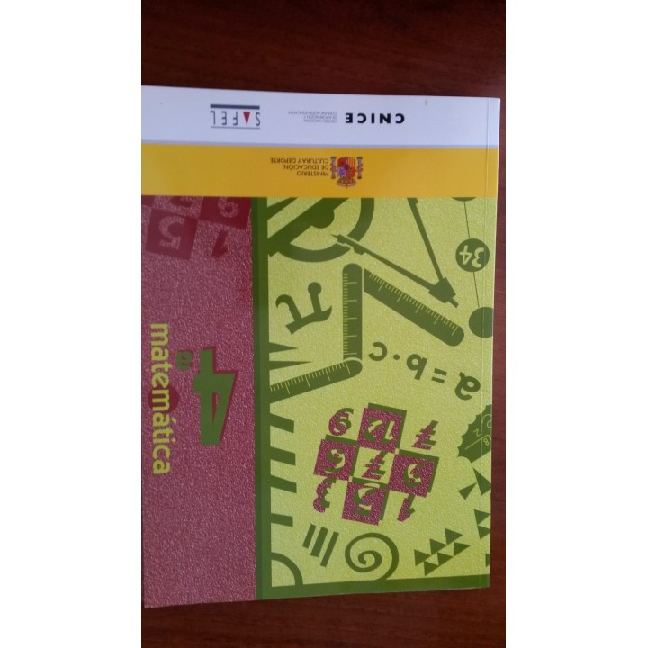 MATEMATICA 4a (LIBRO + CUADERNO DE ACTIVIDADES)
