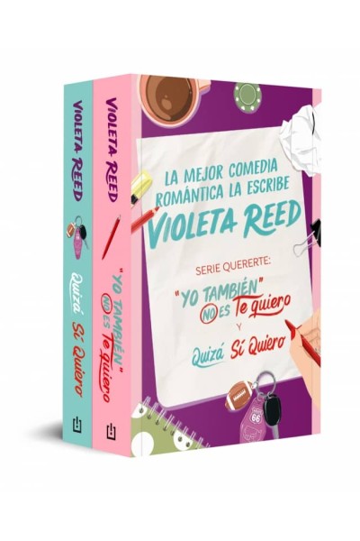 PACK QUERERTE (CONTIENE: YO TAMBIÉN NO ES TE QUIERO QUIZÁ SÍ QUIERO)