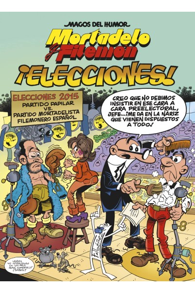 MORTADELO Y FILEMÓN. ¡ELECCIONES! (MAGOS DEL HUMOR 179)