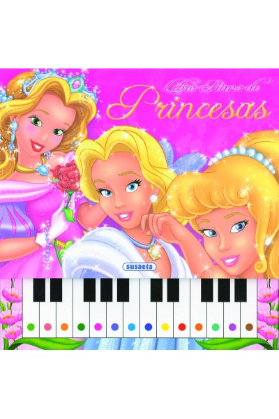 LIBRO PIANO DE PRINCESAS