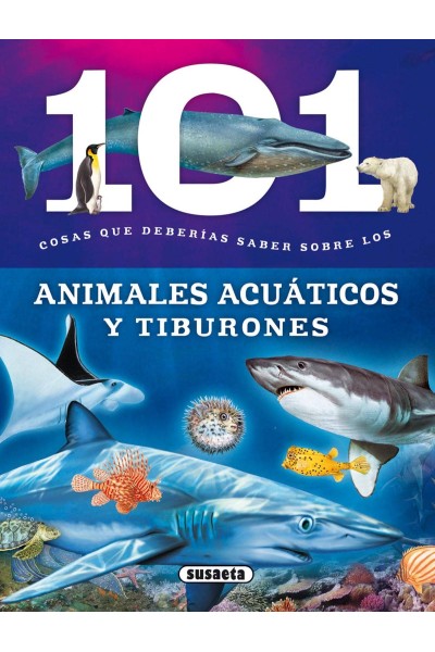 ANIMALES ACUÁTICOS Y TIBURONES