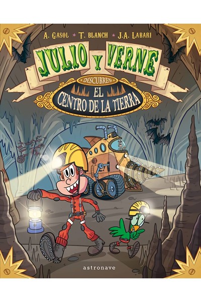 JULIO Y VERNE DESCUBREN EL CENTRO DE LA TIERRA