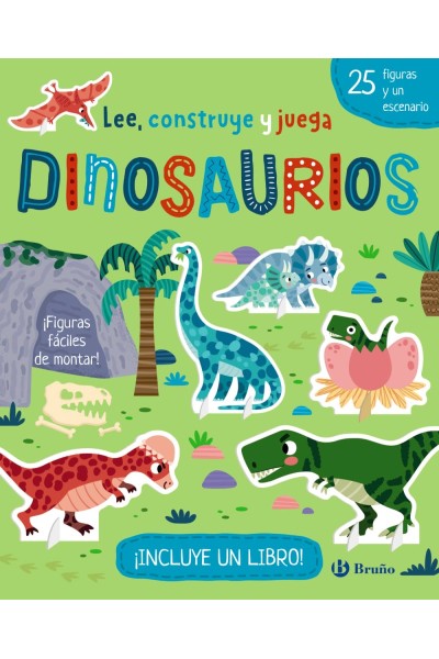 LEE, CONSTRUYE Y JUEGA. DINOSAURIOS