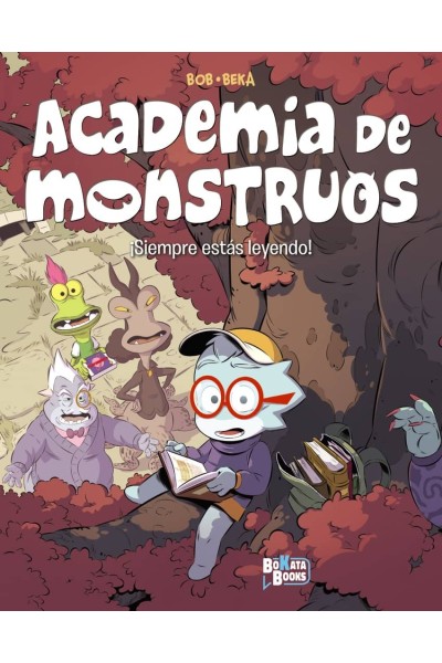 ACADEMIA DE MONSTRUOS, 2. ¡SIEMPRE ESTÁS LEYENDO!