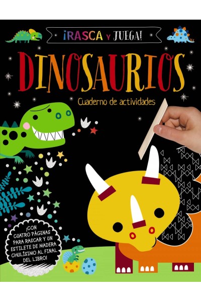 RASCA Y JUEGA. DINOSAURIOS - CUADERNO DE ACTIVIDADES