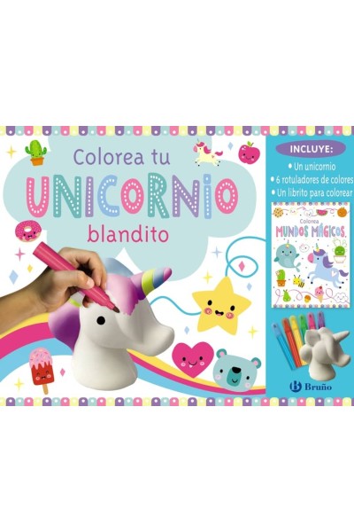 COLOREA TU UNICORNIO BLANDITO
