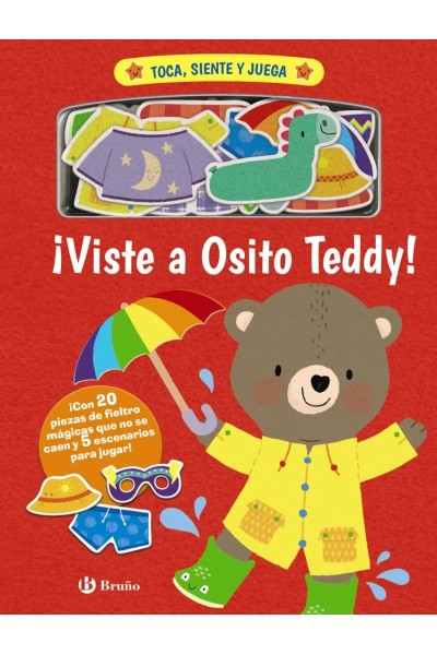 TOCA, SIENTE Y JUEGA. ¡VISTE A OSITO TEDDY!