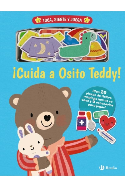TOCA, SIENTE Y JUEGA. ¡CUIDA A OSITO TEDDY!