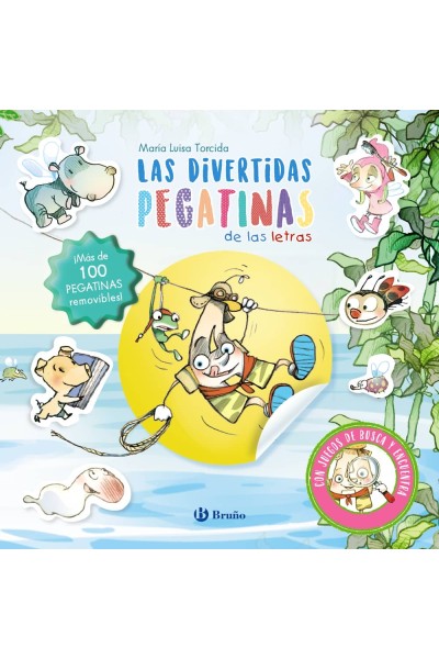 LAS DIVERTIDAS PEGATINAS DE LAS LETRAS