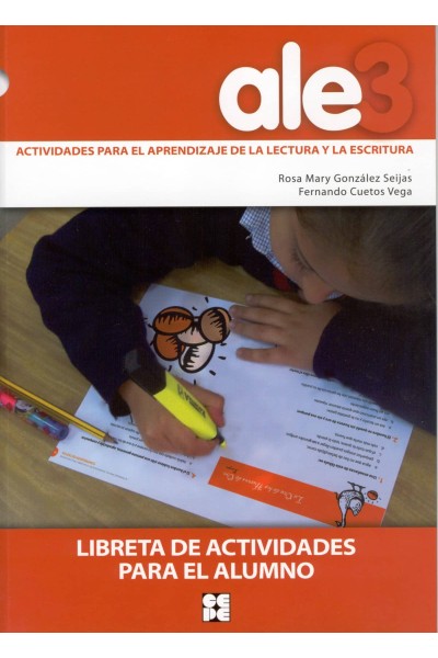 ALE3. ACTIVIDADES PARA EL APRENDIZAJE LECTURA Y ESCRITURA