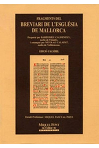 FRAGMENTS DEL BREVIARI ESGLESIA DE MCA.