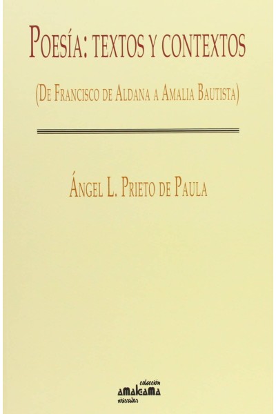 POESIA:TEXTOS Y CONTEXTOS
