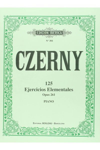 125 EJERCICIOS ELEMENTALES OP.261