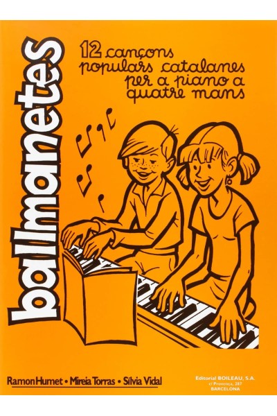 BALLMANETES:12 CANÇONS POPULARS CATALANES