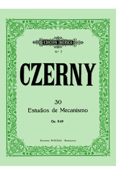 30 ESTUDIOS DE MECANISMO OP.849