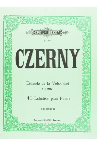 ESCUELA DE LA VELOCIDAD OP.299 VOL.II