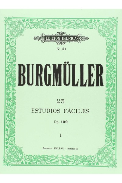 25 ESTUDIOS FÁCILES OP.100