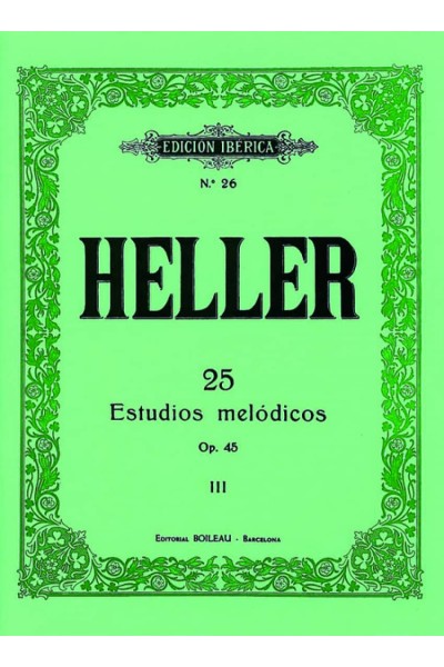 25 ESTUDIOS MELODICOS OP.45
