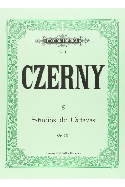 6 ESTUDIOS DE OCTAVAS OP.553