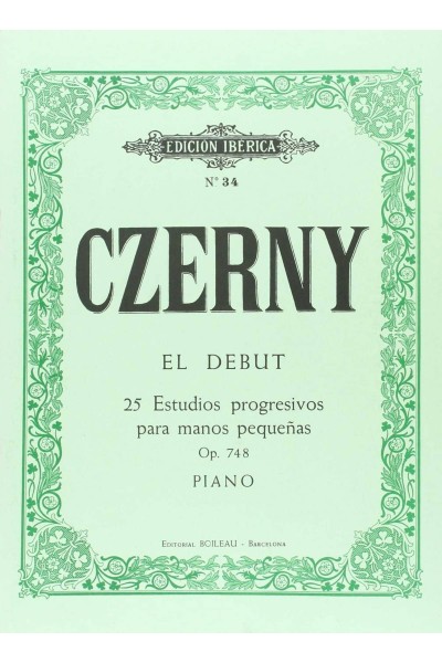 EL DEBUT:25 ESTUDIOS PARA MANOS PEQUEÑAS