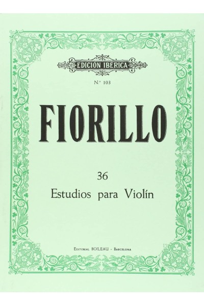 36 ESTUDIOS VIOLÍN
