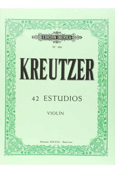 42 ESTUDIOS VIOLÍN