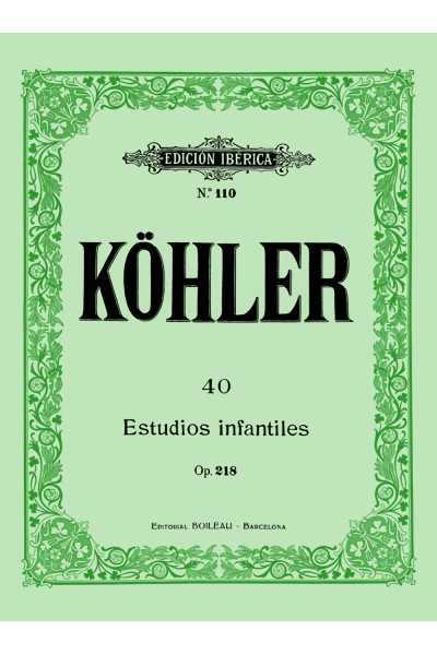 40 ESTUDIOS INFANTILES OP.218