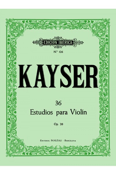 36 ESTUDIOS OP.20