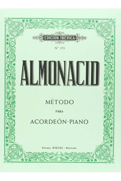 MÉTODO PARA ACORDEÓN-PIANO