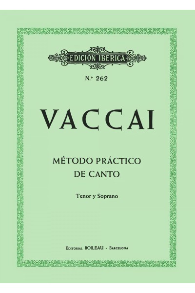 MÉTODO DE CANTO (SOPRANO Y TENOR)