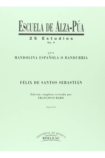 ESCUELA ALZA-PÚA OP.9