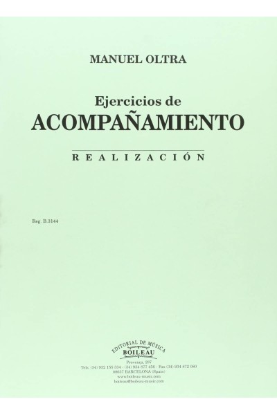 REALIZACIÓN DE LOS EJERCICIOS DE ACOMPAÑAMIENTO