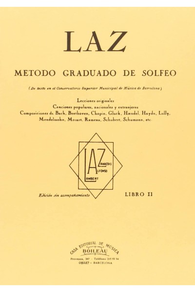 LAZ:MÉTODO DE SOLFEO