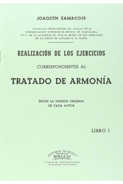 REALIZACIÓN EJERCICIOS:TRATADO DE ARMONÍA