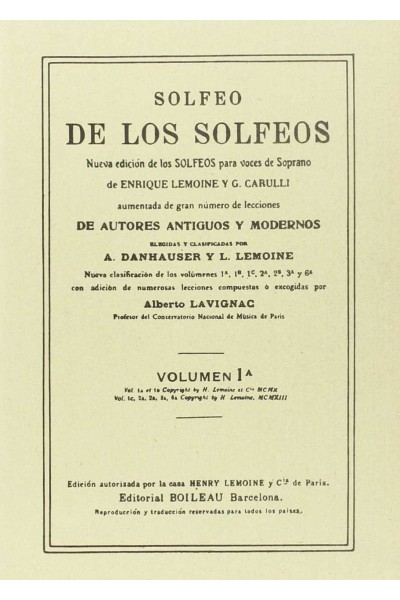 SOLFEO DE LOS SOLFEOS 1A