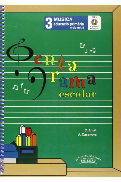 PENTAGRAMA ESCOLAR 3:QUADERN D´ EXERCICES