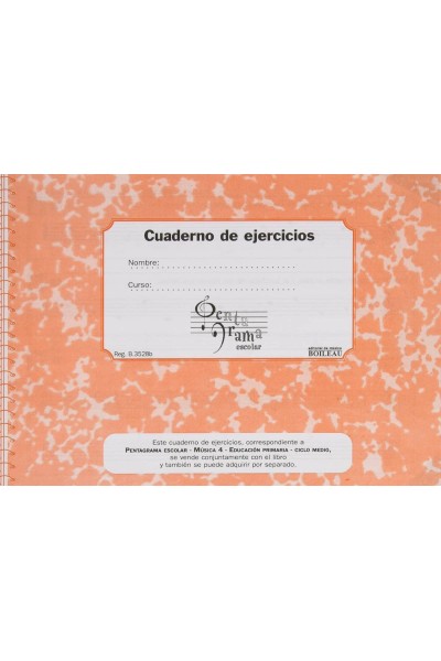 PENTAGRAMA ESCOLAR 4. CD + CUADERNO DE EJERCICIOS (C)