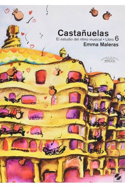 CASTAÑUELAS 6- EL ESTUDIO DEL RITMO MUSICAL.(+CD)