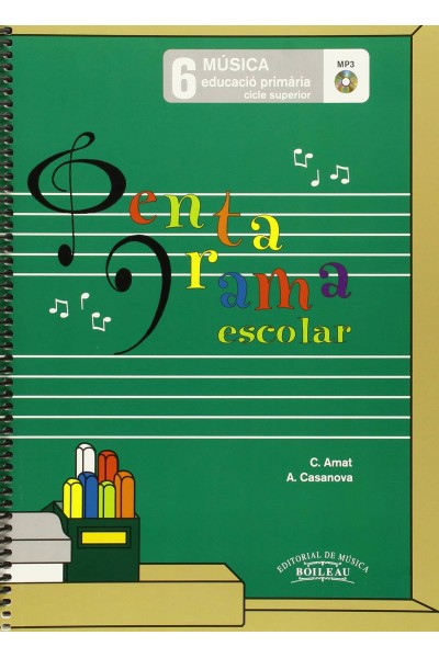 PENTAGRAMA ESCOLAR 6 EDUCACIÓ PRIMARIA CICLE SUPERIOR