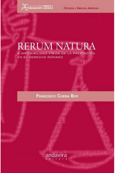 RERUM NATURA IMPOSIBILIDAD FISICA PRESTACION DERECHO ROMANO