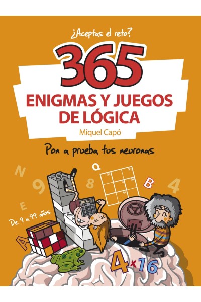 ¿ACEPTAS EL RETO?:365 ENIGMAS Y JUEGOS DE LOGICA