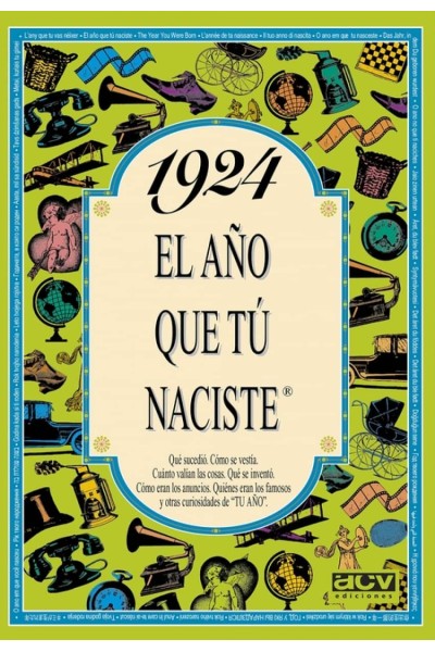 1924 AÑO QUE TÚ NACISTE