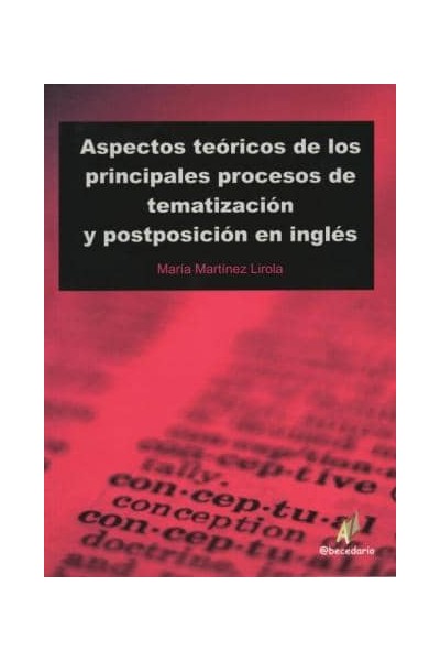 ASPECTOS TEÓRICOS DE LOS PRINCIPALES PROCESOS DE TEMATIZACIÓN Y POSTPOSICIÓN EN INGLÉS