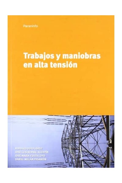 TRABAJO Y MANIOBRAS EN ALTA TENSION
