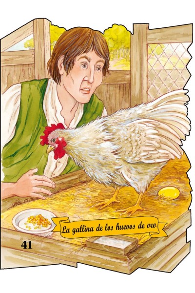 GALLINA HUEVOS DE ORO-TROQ.CLÁSICOS-IMPR.