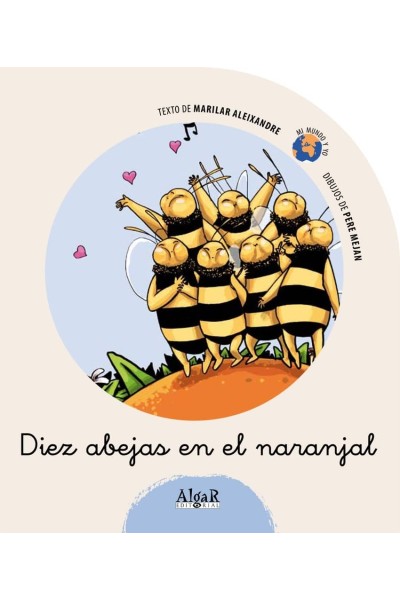 DIEZ ABEJAS EN EL NARANJAL